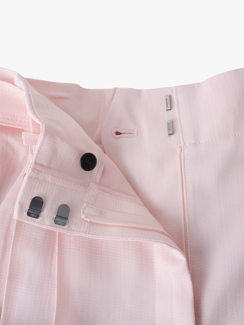 ビスコースブッチャー ワイドパンツ 詳細画像 light pink 2