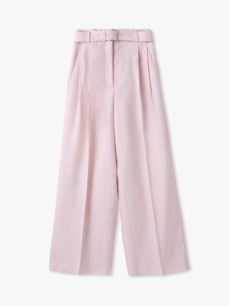 ビスコースブッチャー ワイドパンツ 詳細画像 light pink 1