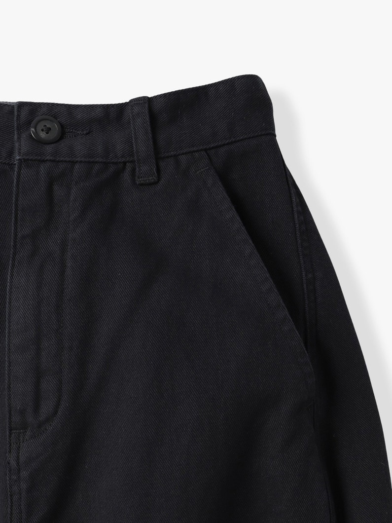 カーヴィー チノパンツ（アイボリー/ネイビー） 詳細画像 ivory 3