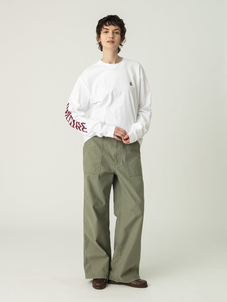 ミリタリー イージーパンツ 詳細画像 khaki 5