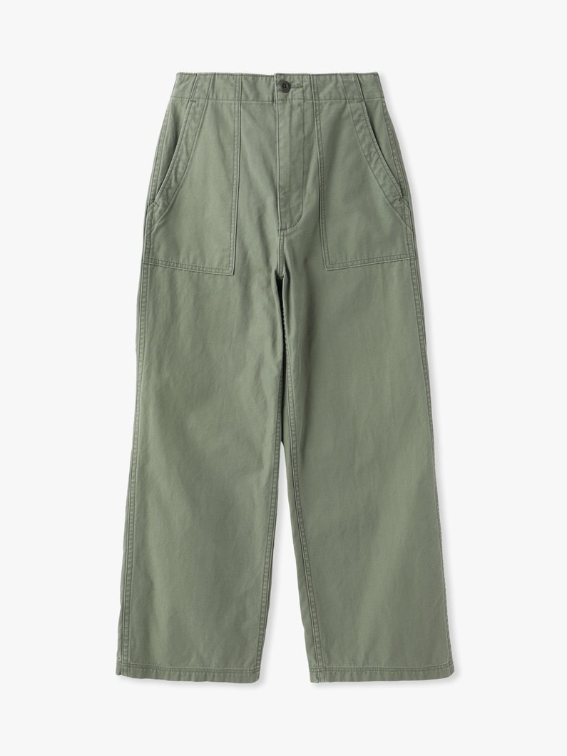 ミリタリー イージーパンツ 詳細画像 khaki 6