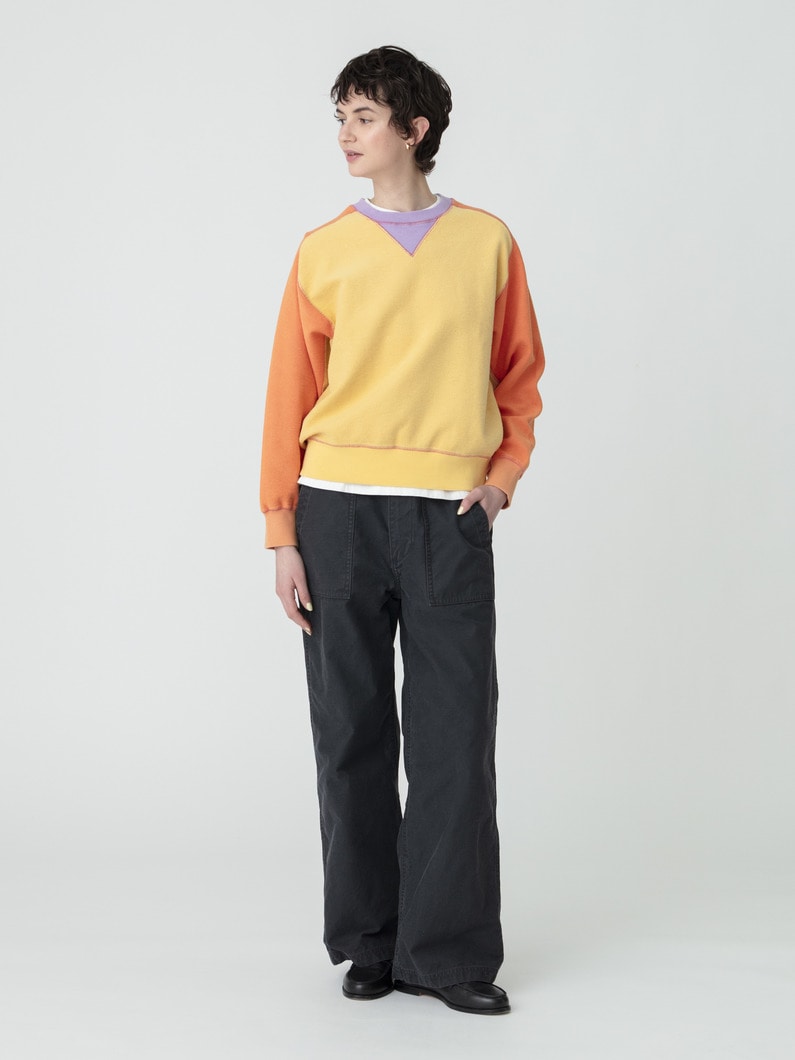 ミリタリー イージーパンツ 詳細画像 black