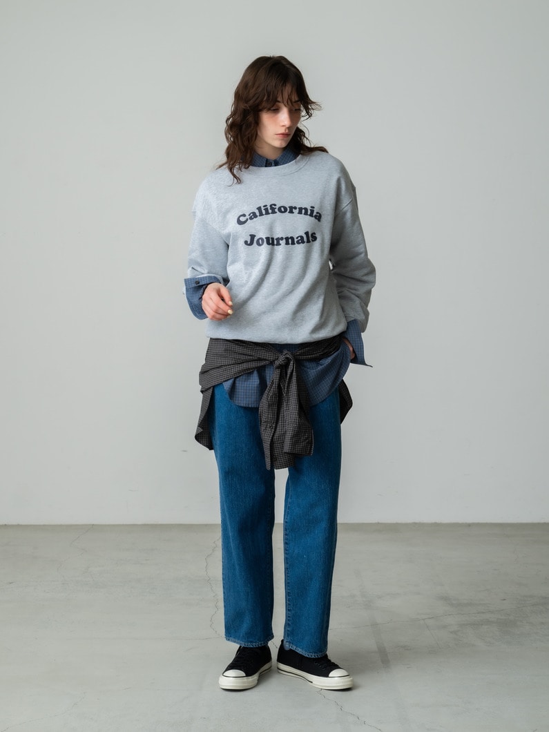 リラックス ストレート デニム パンツ 詳細画像 blue 4