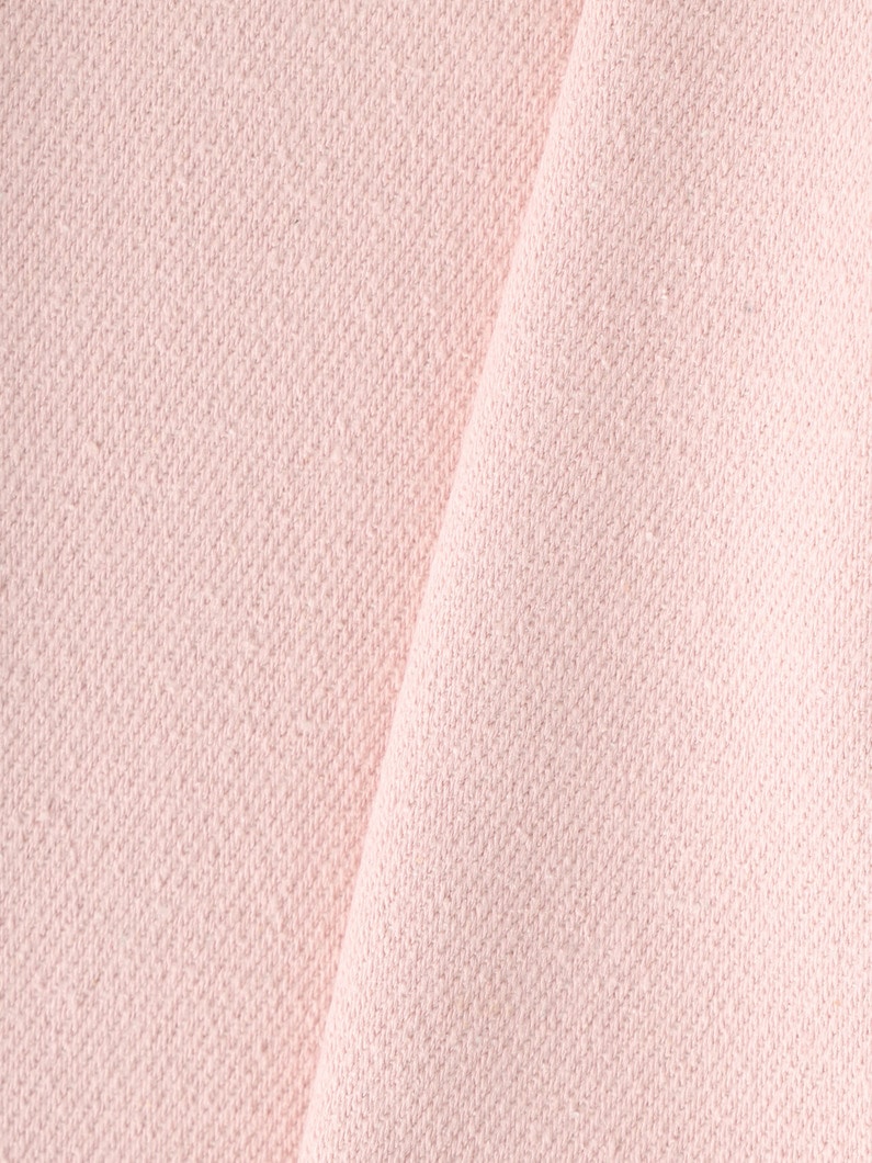 シルクネップ デニム 5P ワイド ショーツ 詳細画像 pink 4