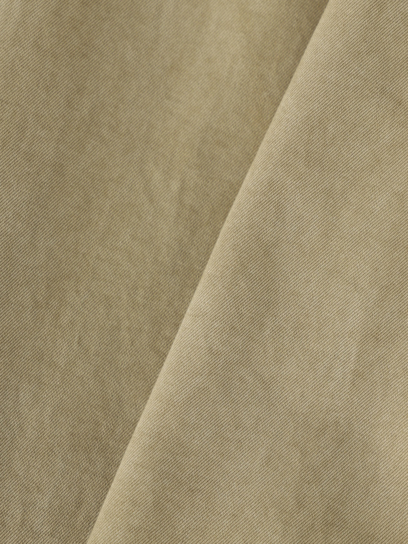 ガーメントダイ フィンクス チノ ワイドパンツ 詳細画像 beige 4