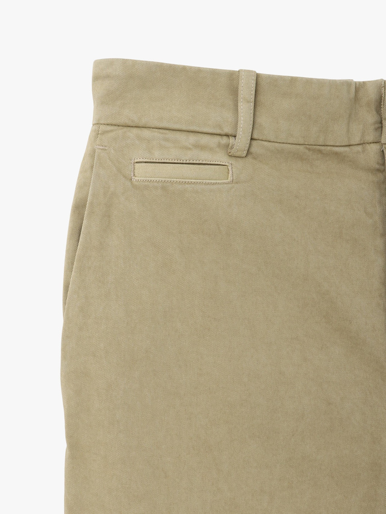 ガーメントダイ フィンクス チノパンツ 詳細画像 beige 3