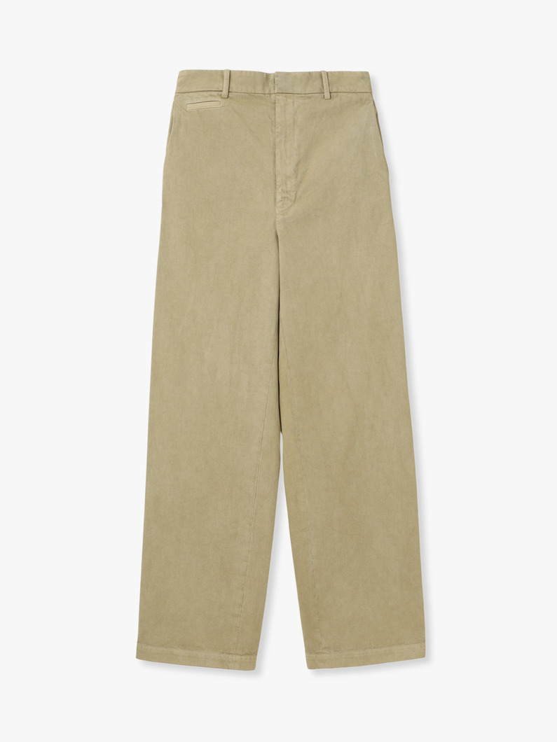 ガーメントダイ フィンクス チノパンツ 詳細画像 beige 1