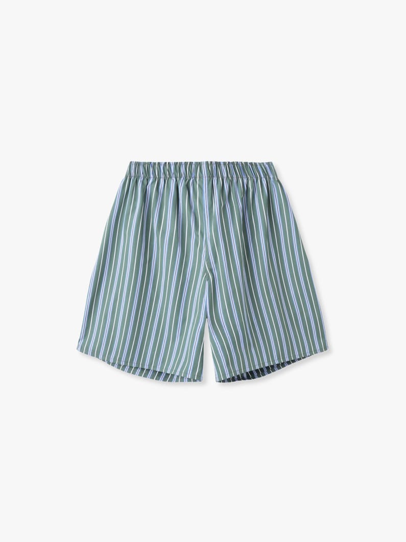 ストライプ ボクサーショーツ （グリーン/ブルー） 詳細画像 green 1