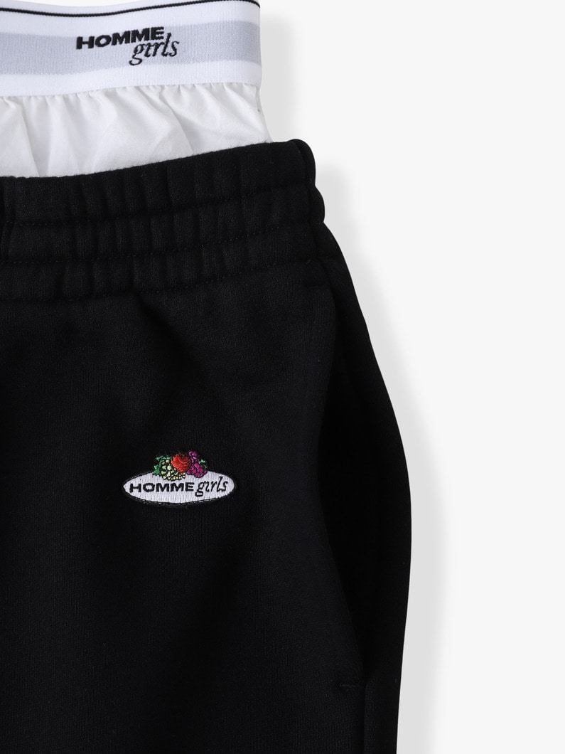 ロゴ スウェットパンツ （ブラック） 詳細画像 black 2