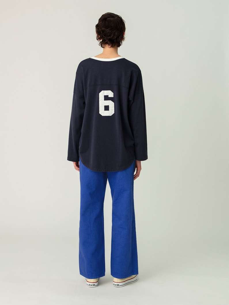 カツラギ カラーデニム パンツ 詳細画像 blue 3