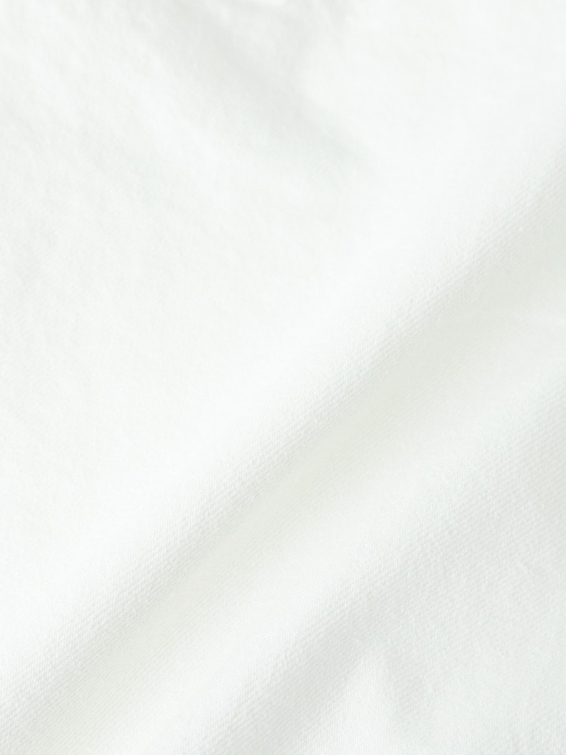 デニム ハーフパンツ（ホワイト/ブラック） 詳細画像 white 4