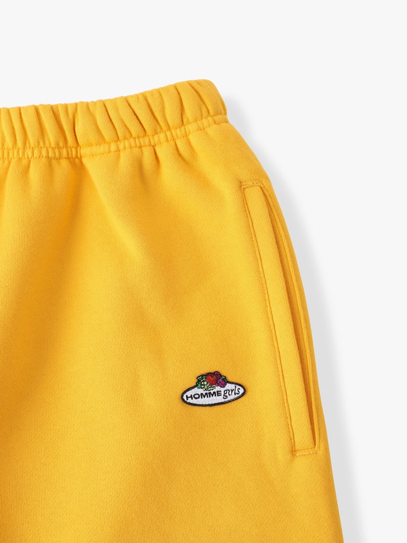 テーパード スウェット パンツ（グリーン/イエロー） 詳細画像 green 3