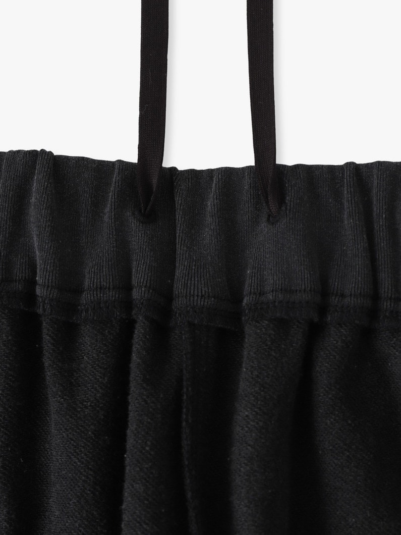 フレスカ ワイド スウェット イージーパンツ 詳細画像 charcoal gray 2