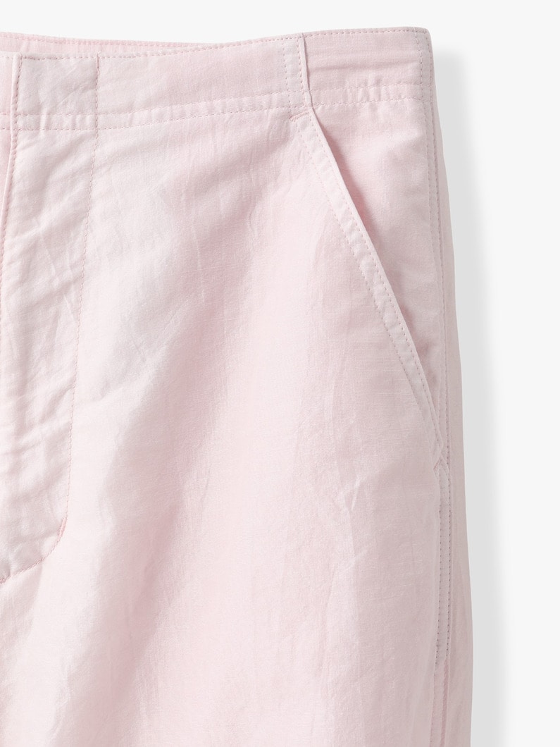 シルクリネン ポプリン スノーパンツ 詳細画像 pink 3