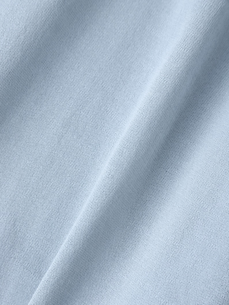 ハイツイスト コットン ニット ワイドパンツ 詳細画像 blue gray 4