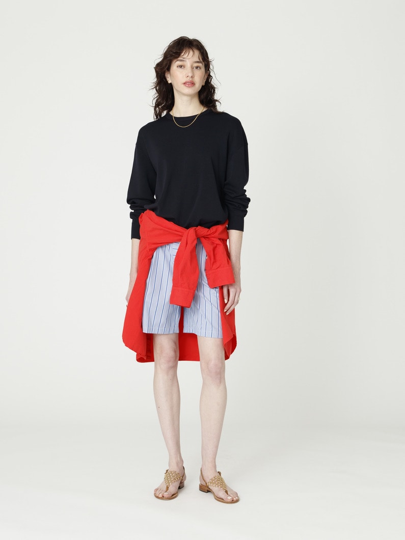 ストライプ ボクサー ショーツ（ブルー） 詳細画像 blue 2