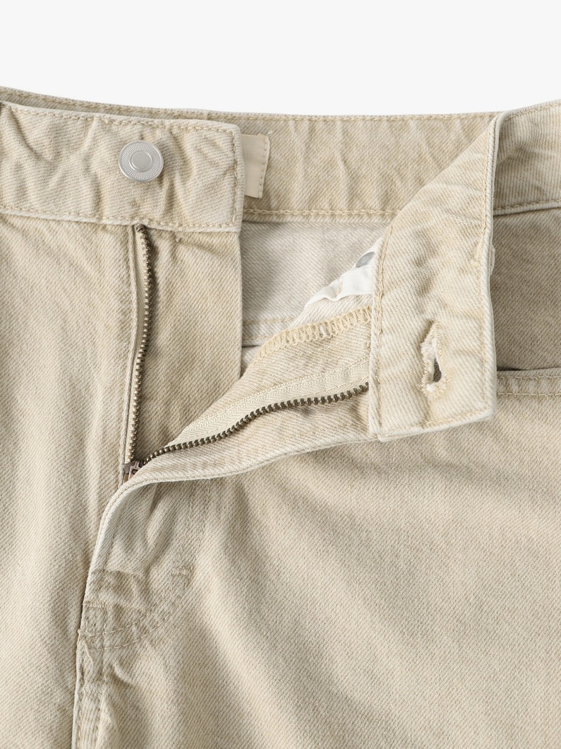 ベレン デニム ショーツ（ベージュ） 詳細画像 beige 2