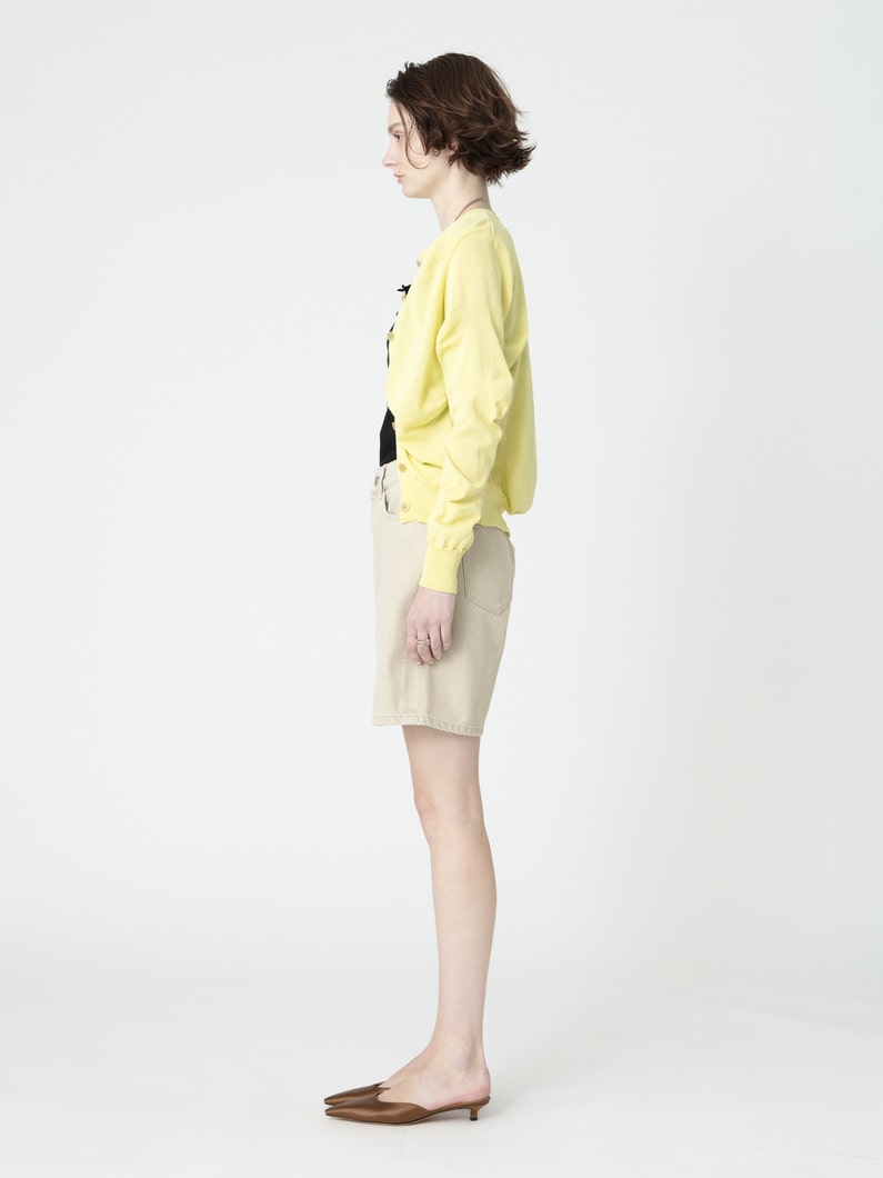 ベレン デニム ショーツ（ベージュ） 詳細画像 beige 3