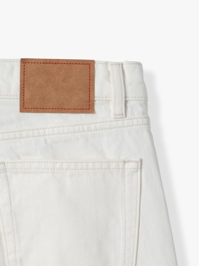KYOTO デニム パンツ（ホワイト） 詳細画像 white 4