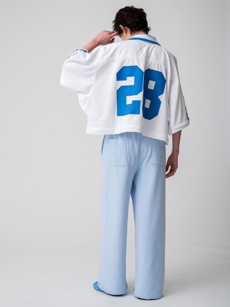 スウェット イージーパンツ（グレー/ピンク/ブルー） 詳細画像 blue 3