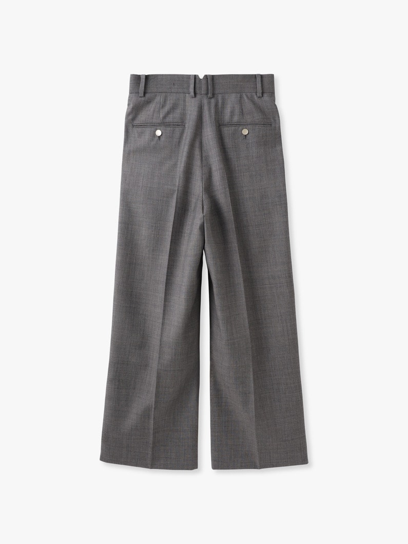 ドライシャンブレー タックパンツ 詳細画像 light brown 1