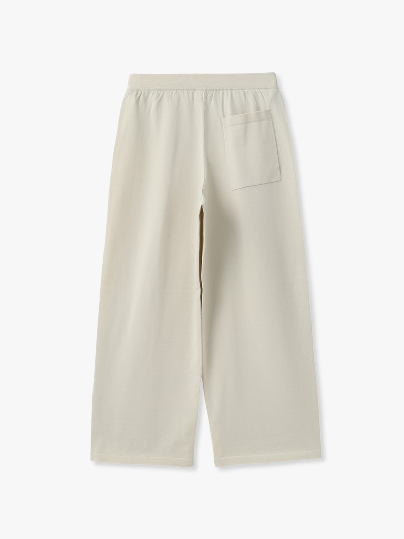 グレース ニット クロップド パンツ 詳細画像 ivory 1