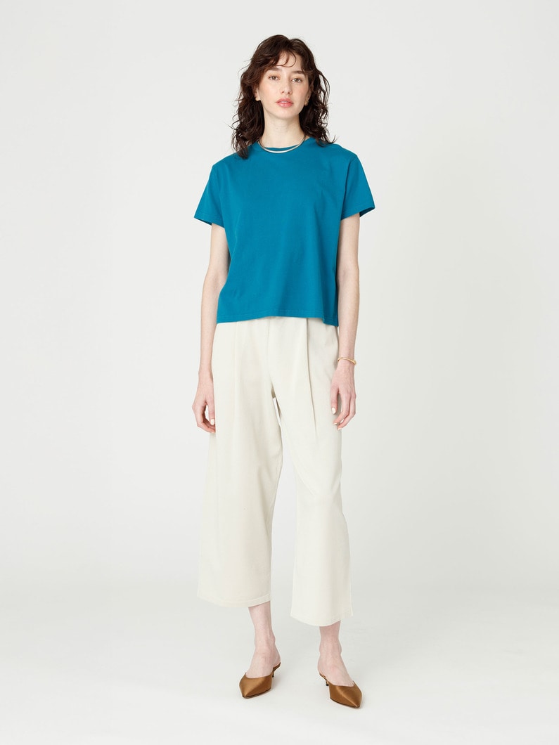 グレース ニット クロップド パンツ 詳細画像 ivory 1