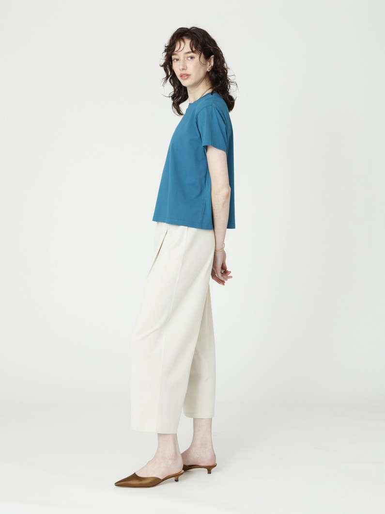 グレース ニット クロップド パンツ 詳細画像 ivory 2