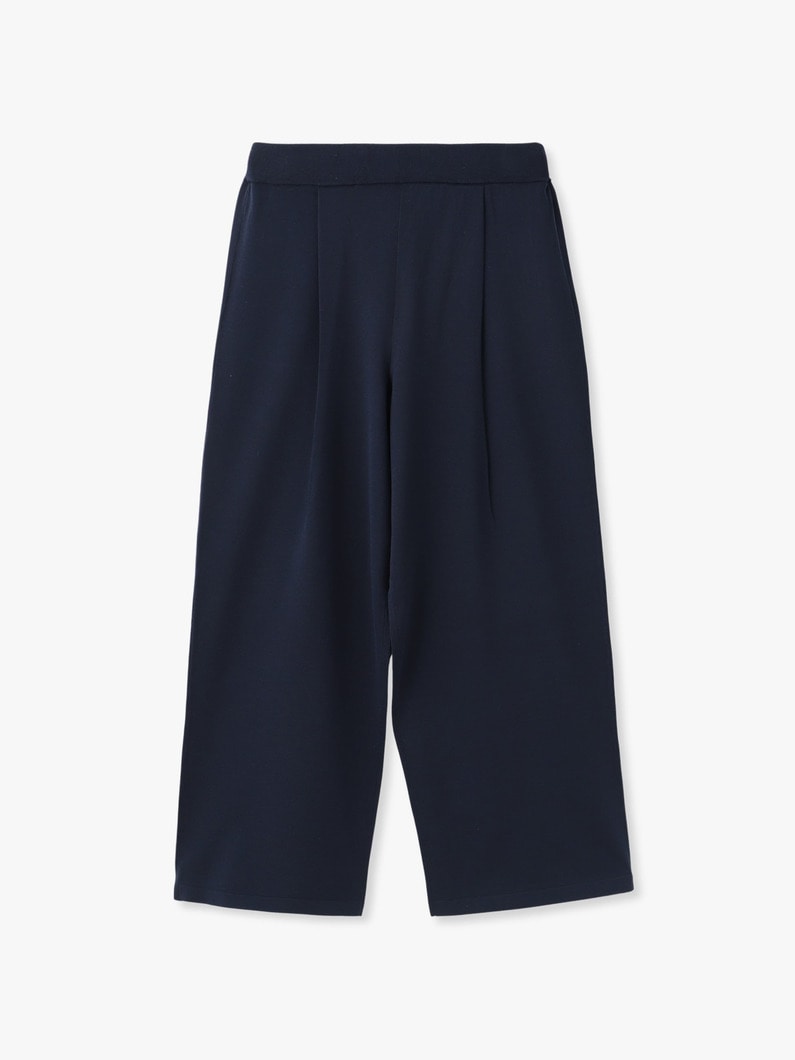 グレース ニット クロップド パンツ 詳細画像 navy 4