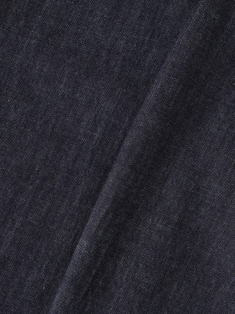 オーガニックコットン デニム  パンツ（ホワイト/ブルー/ブラック/インディゴ） 詳細画像 indigo 5