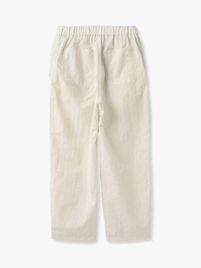 コットンナイロン イージーパンツ（アイボリー/ピンク/ネイビー） 詳細画像 pink 1