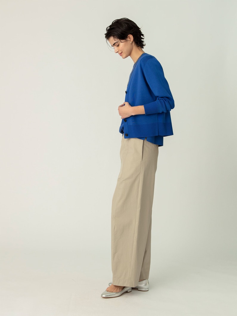 タック ワイド イージーパンツ 詳細画像 beige 2