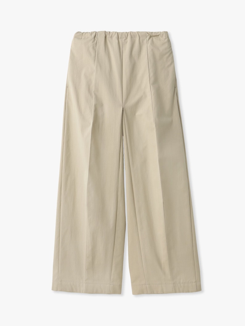 タック ワイド イージーパンツ 詳細画像 beige 4