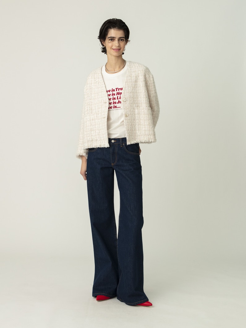 KYOTO デニム パンツ（ネイビー） 詳細画像 navy 1