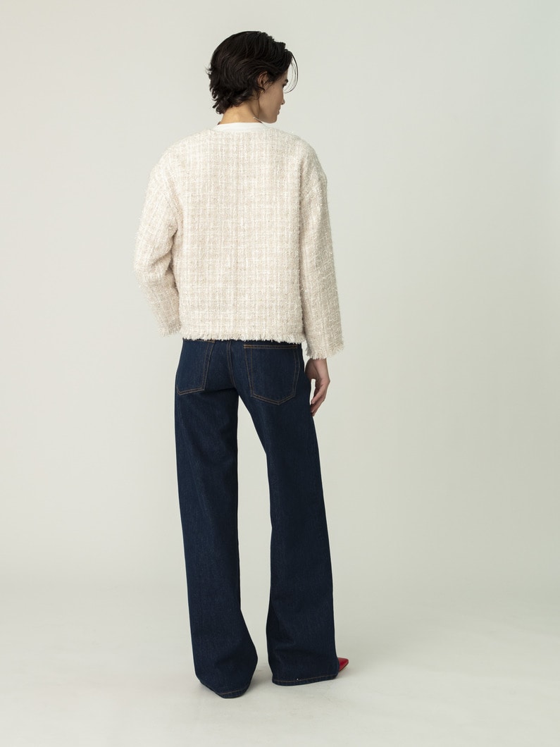 KYOTO デニム パンツ（ネイビー） 詳細画像 navy 3