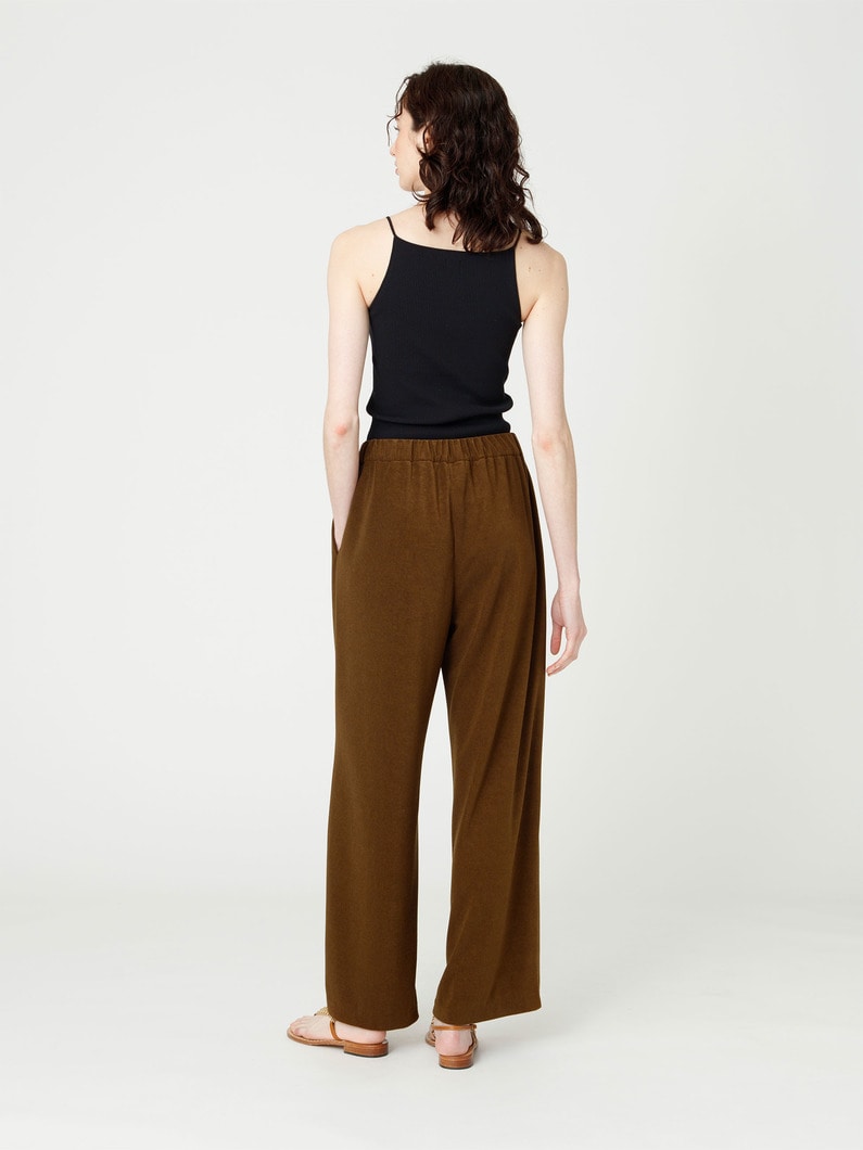 パイル パンツ（ブラウン/ブラック） 詳細画像 brown 3