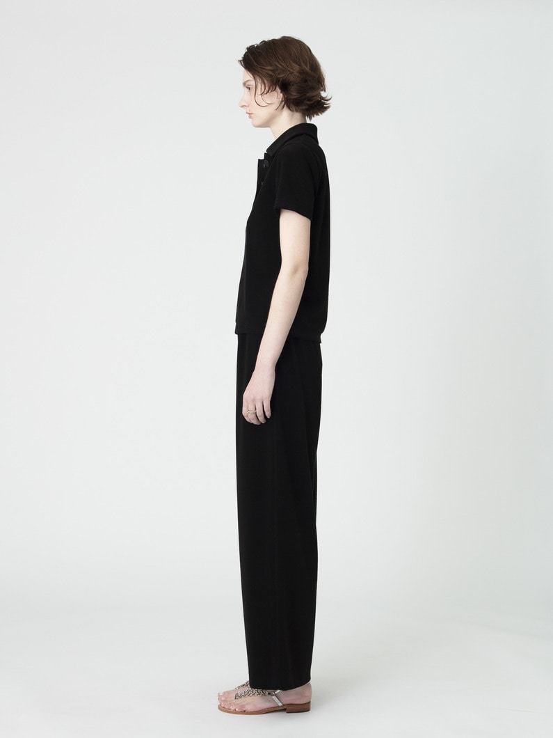 パイル パンツ（ブラウン/ブラック） 詳細画像 black 2