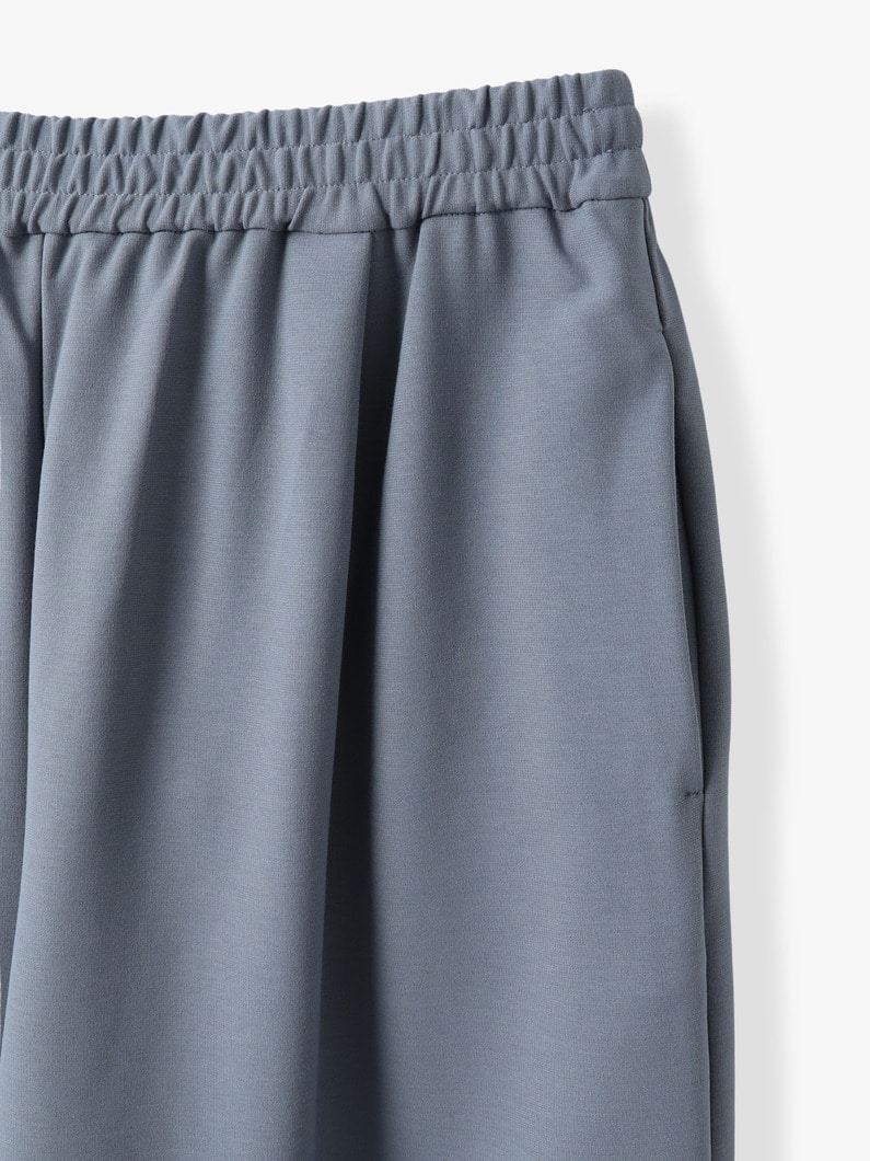 ソフトツイストポンチ ワイドパンツ 詳細画像 black 3