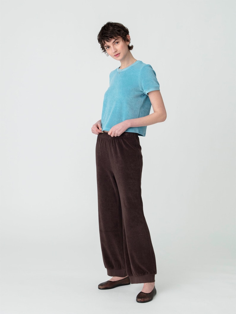 トスク ハイウエスト ハーレム パンツ（ピンク/ブラウン/ネイビー） 詳細画像 brown 2