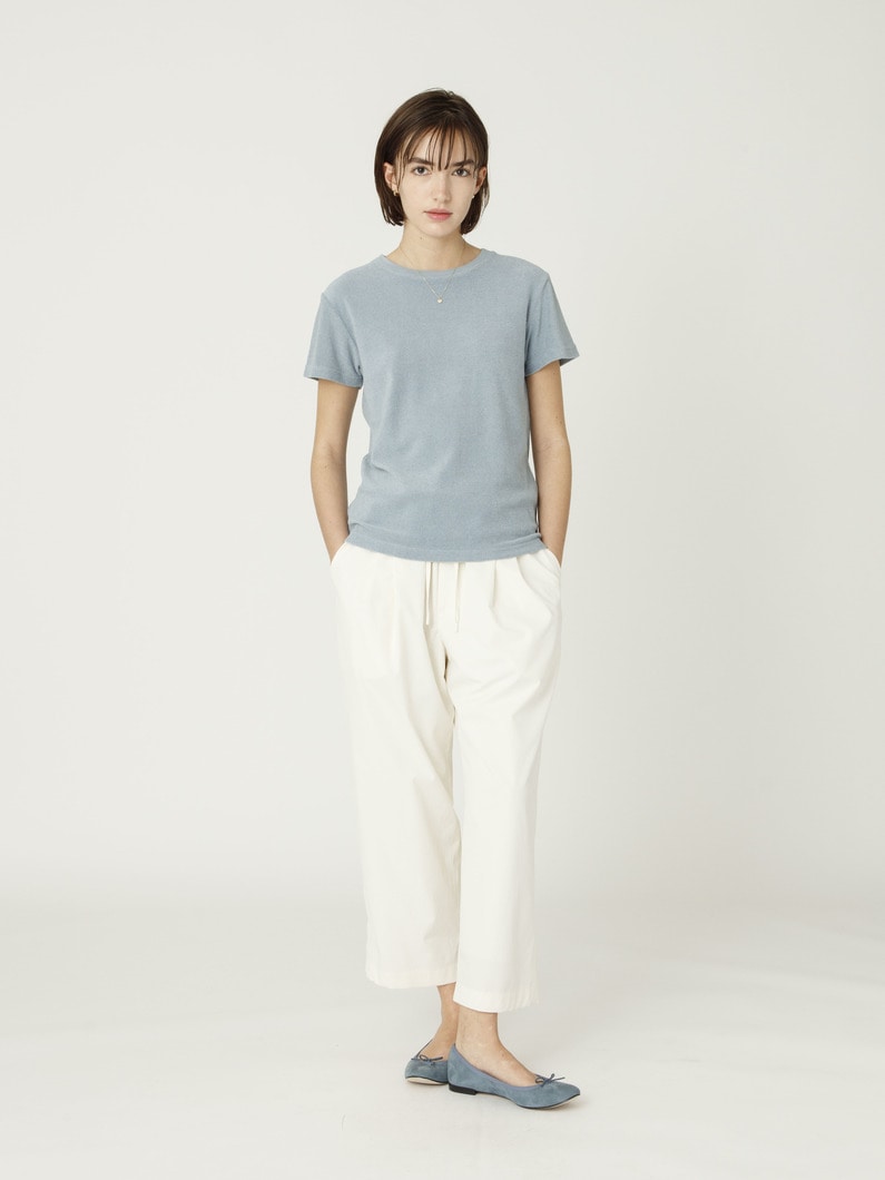 タイプライター クロップド パンツ 詳細画像 ivory