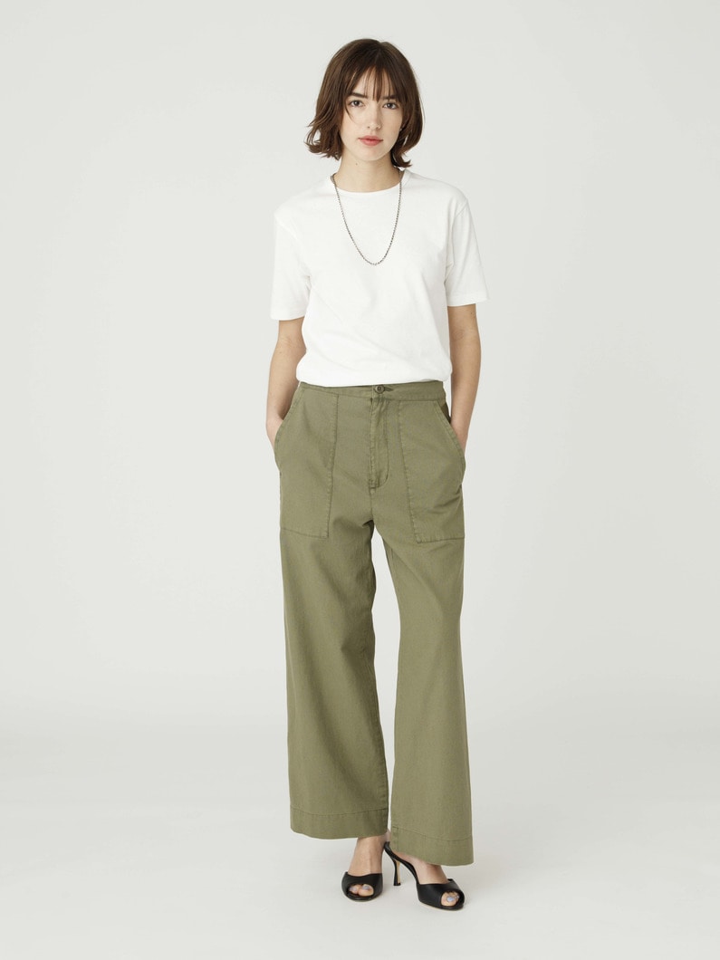 コンフォート ミリタリー パンツ 詳細画像 khaki