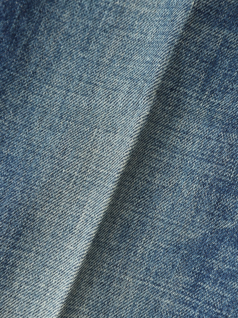 フレア デニムパンツ（エイジングブルー） 詳細画像 aging blue 4