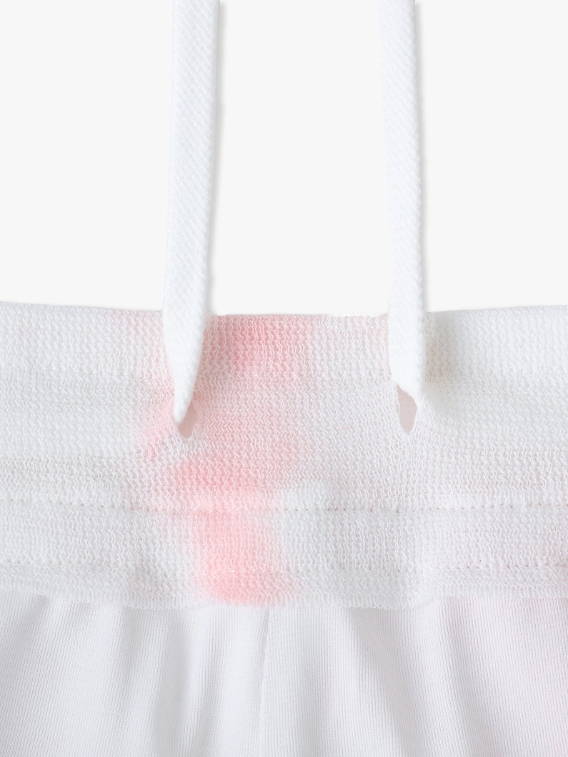 ダイイング TC ルーセント セミワイドパンツ  詳細画像 white 2