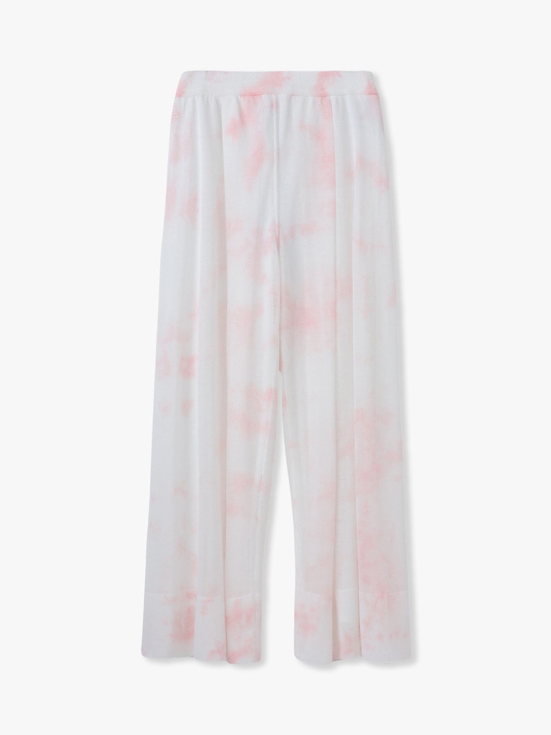 ダイイング TC ルーセント セミワイドパンツ  詳細画像 white 1