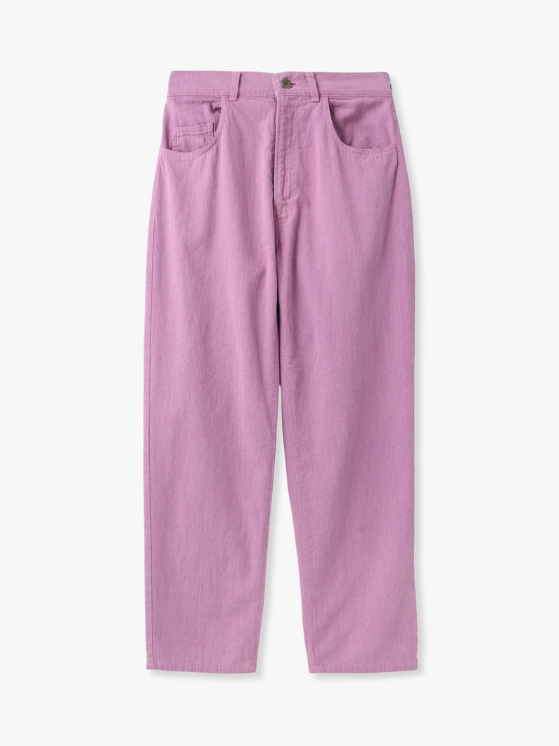 ガーメントダイ 5ポケット パンツ 詳細画像 lavender 5