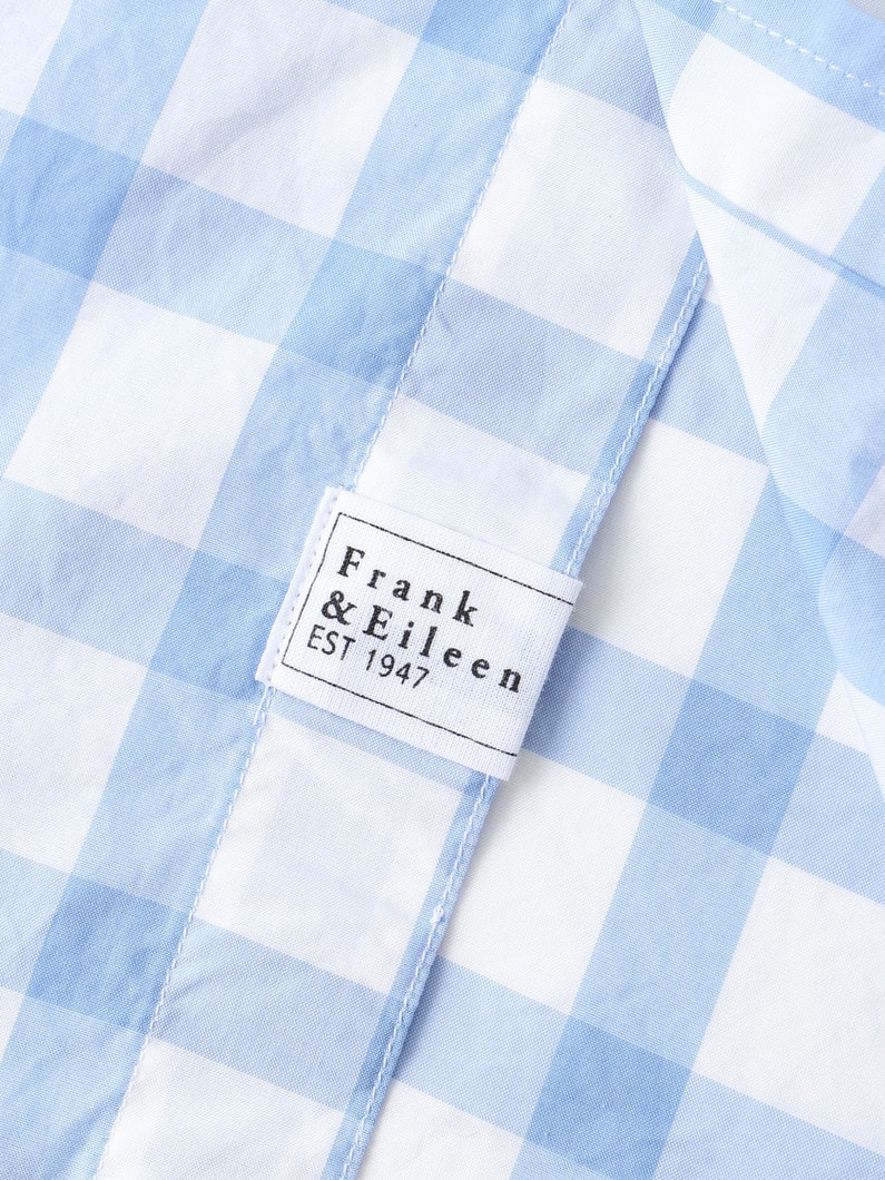 アイリーン ギンガムチェック シャツ（ライトブルー） 詳細画像 light blue 3