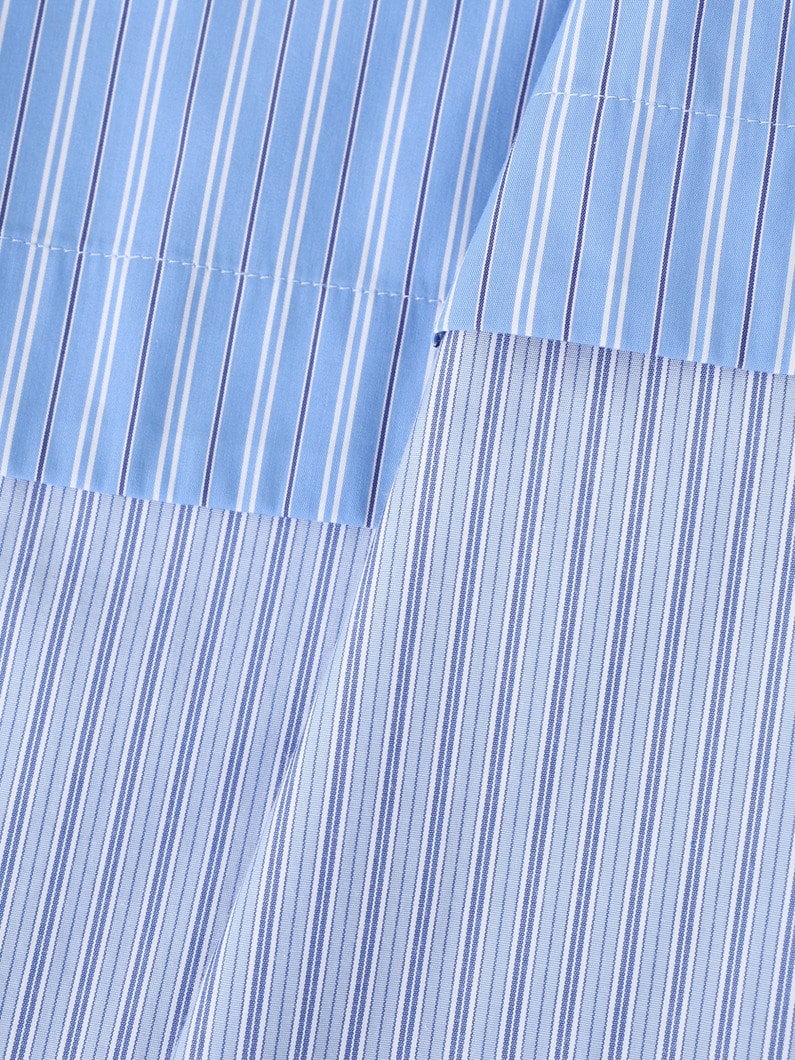 レイヤード ストライプ シャツ 詳細画像 pink 3