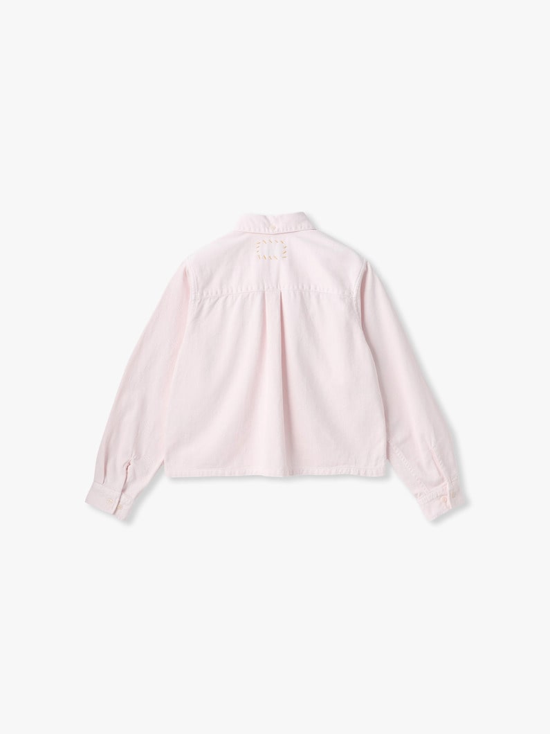 カツラギ シャツジャケット 詳細画像 pink 1