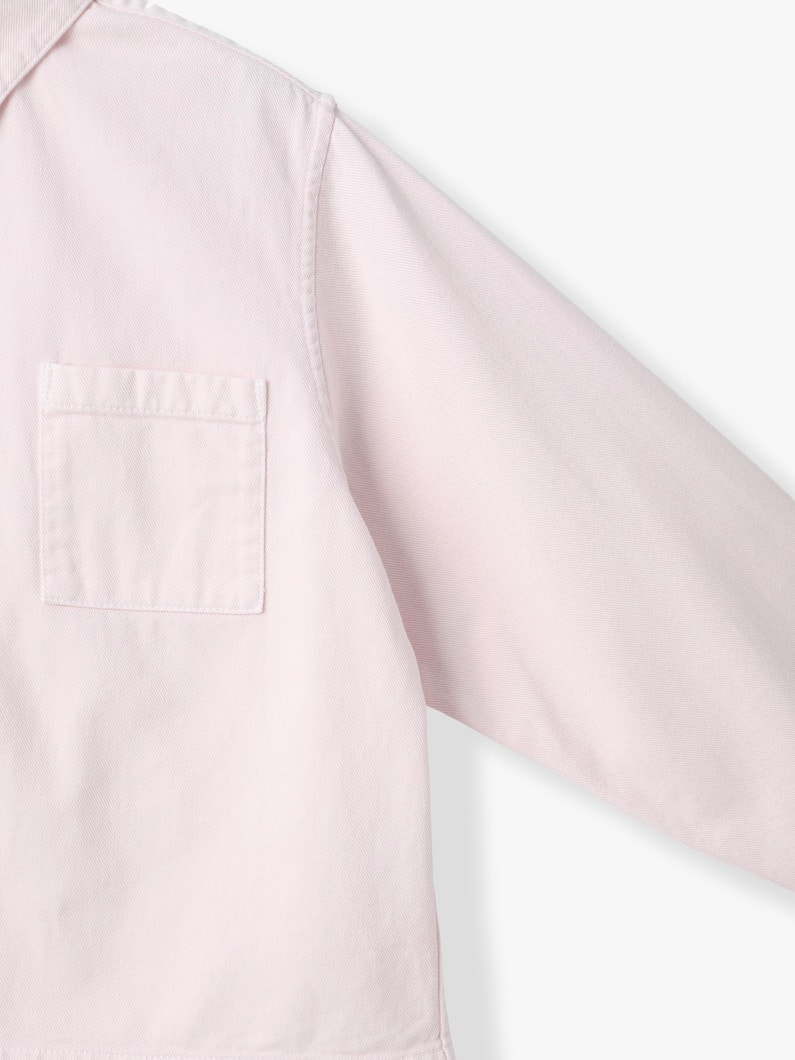 カツラギ シャツジャケット 詳細画像 pink 2