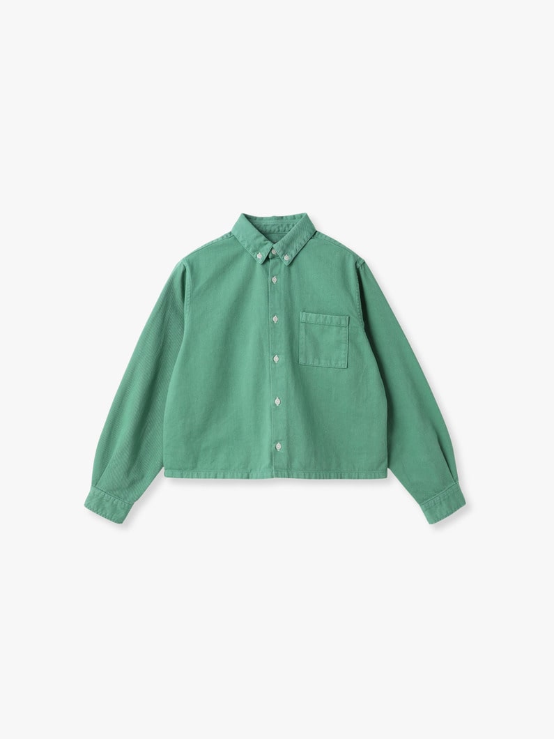 カツラギ シャツジャケット 詳細画像 green